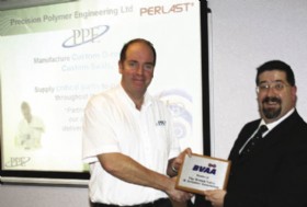 Nigel Fitton of Precision 
Polymer Engineering Ltd.